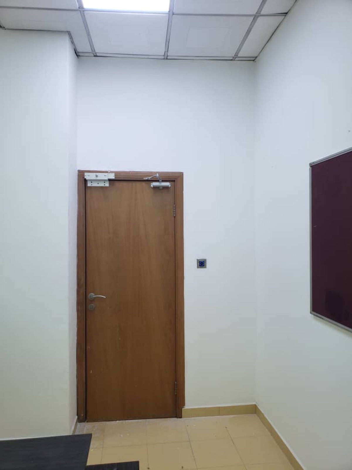 Access-controlled door